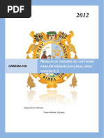Download Manual Usuario Software Lindo-programacin lineal by Stephany Daneri Beltran SN94514054 doc pdf