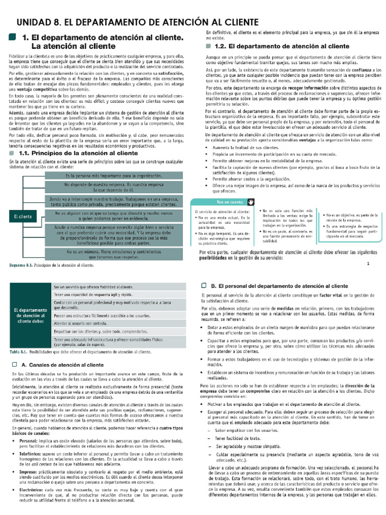 Mejores Prácticas en Atención al Cliente | PDF | Gestión de la relación ...