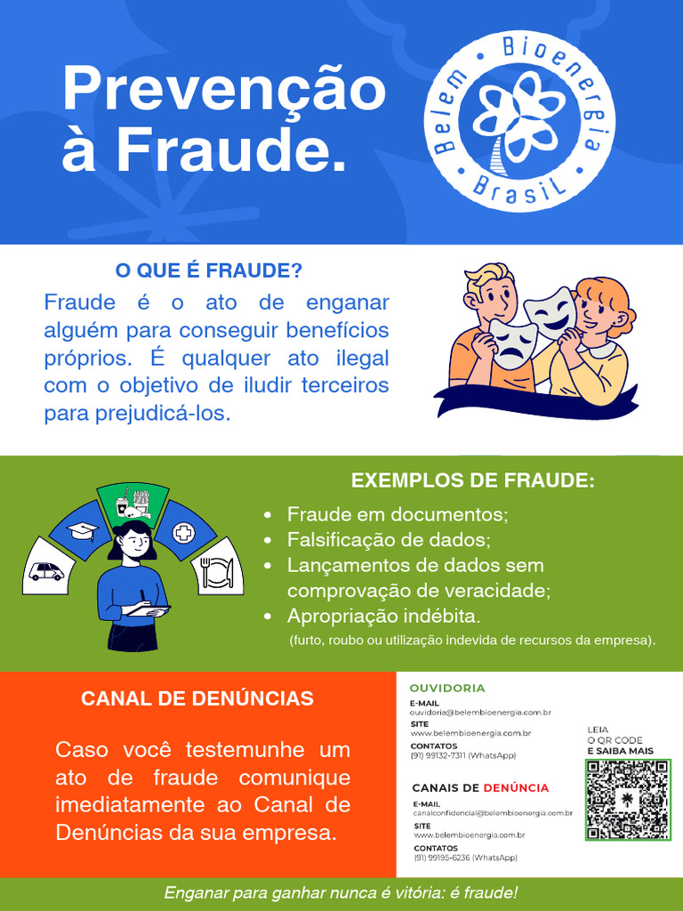 Prevenção e Denúncia de Fraudes | PDF