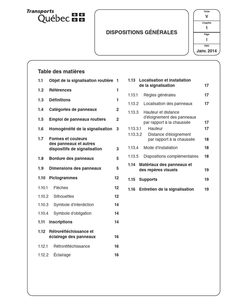 Normes de Signalisation Routière 2014 | PDF | Véhicules | Autoroute