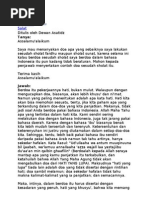 Kumpulan Doa Sehari-Hari