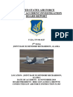 F-22 Nov 16th AIB accident report 