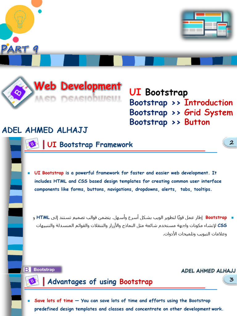 UI Bootstrap....Part 9 | PDF | Bootstrap (Front End Framework) | Software