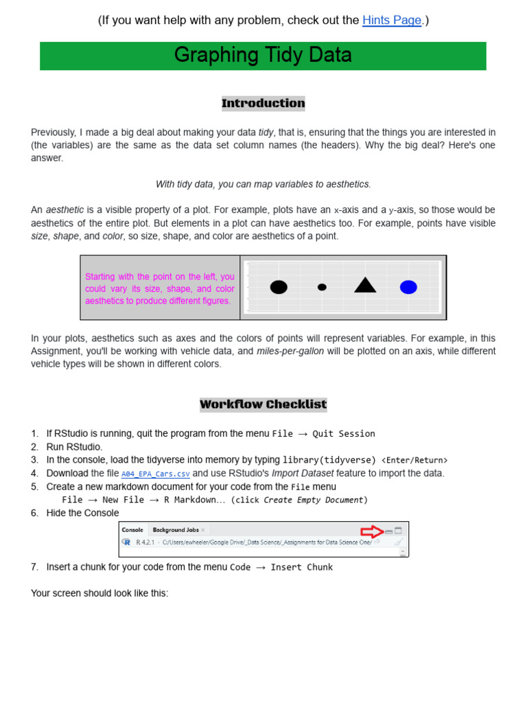 Graphing Tidy Data with R and ggplot2 | PDF | Function (Mathematics ...