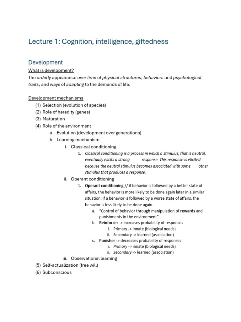 SBS225 - Developmental Psychology | PDF | Attachment Theory | Autism
