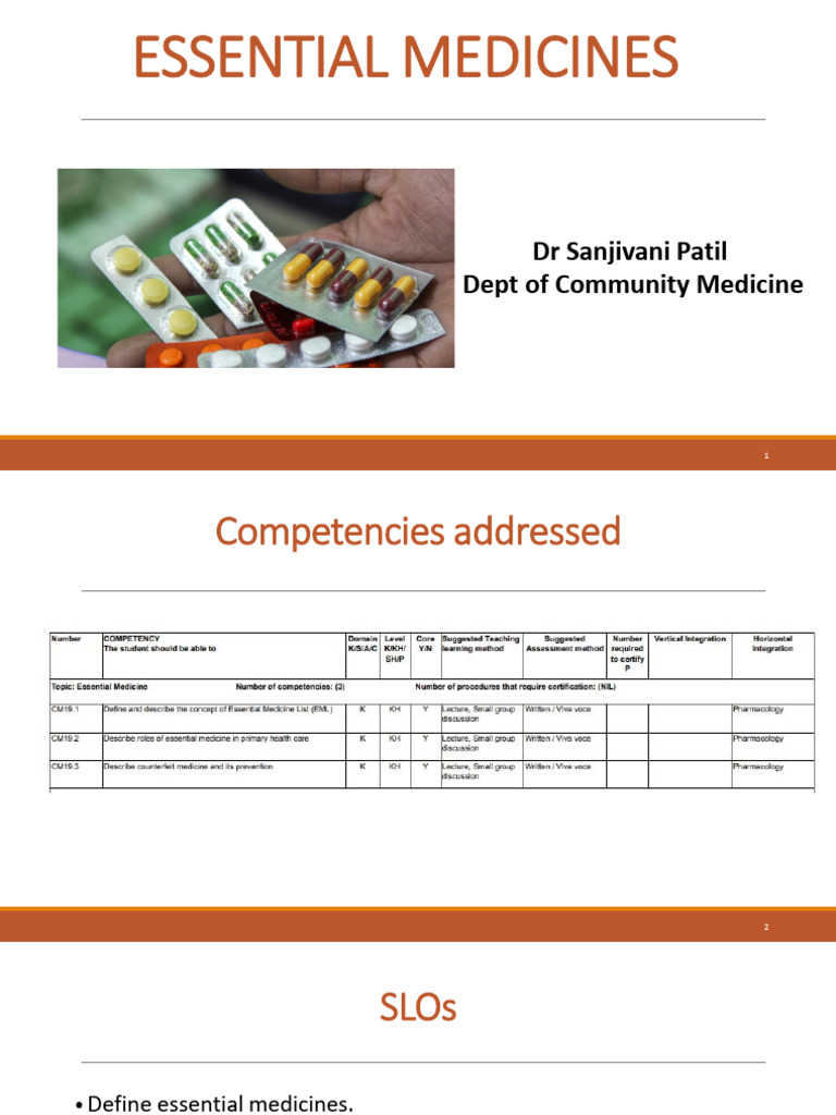 Understanding Essential Medicines in India | PDF | Clinical Medicine ...
