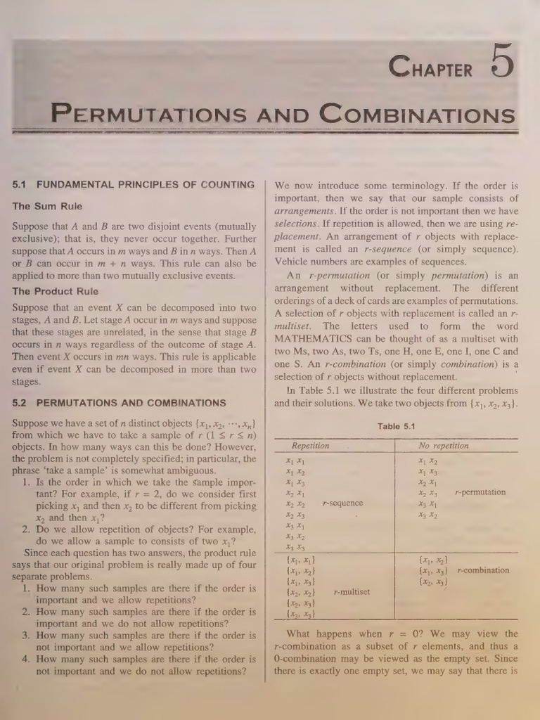 TMH 217 256 | PDF | Permutation | Mathematics