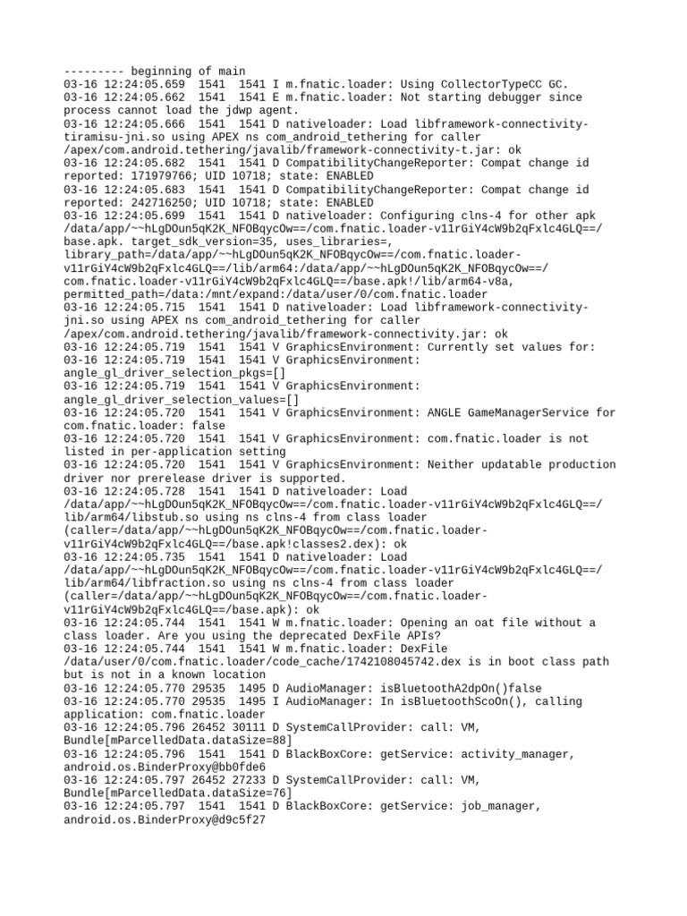 Fnatic Loader Debug Log Analysis | PDF | System Software | Software
