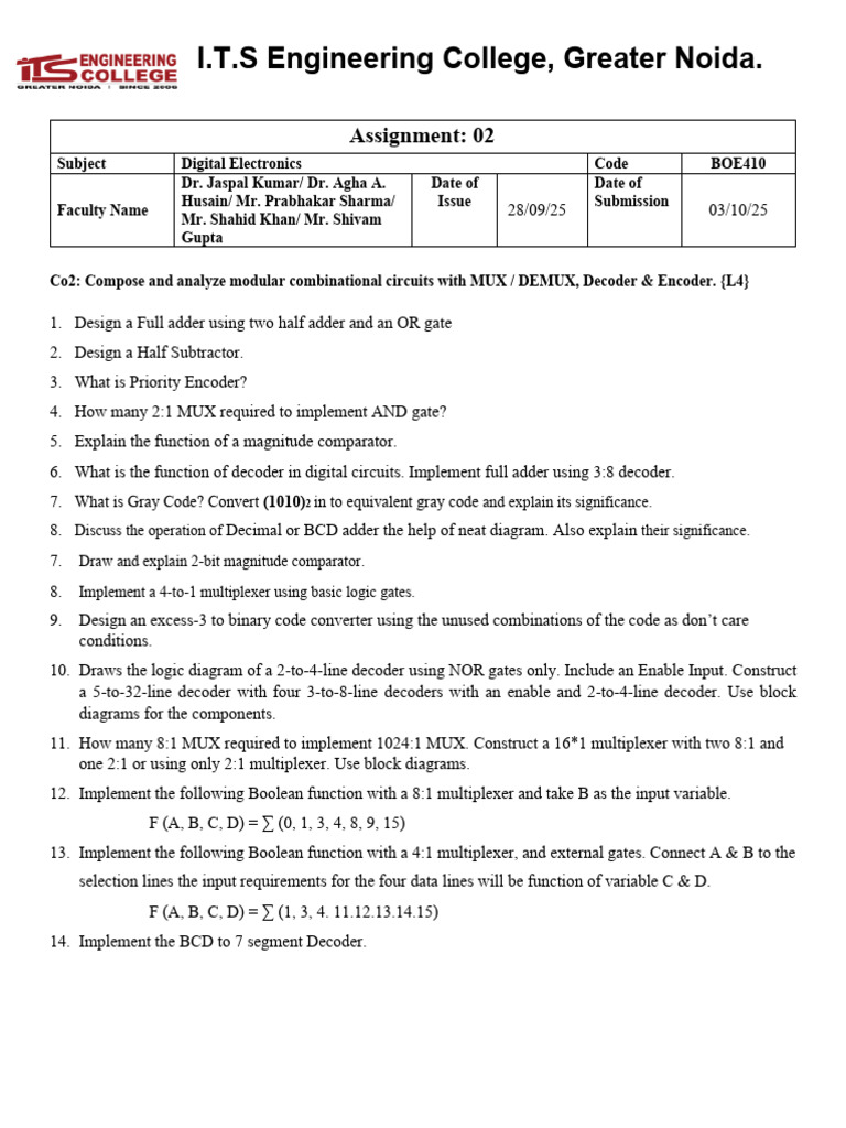 Assignment 2 | PDF