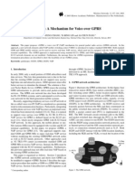 A Mechanism For Voice Over GPRS