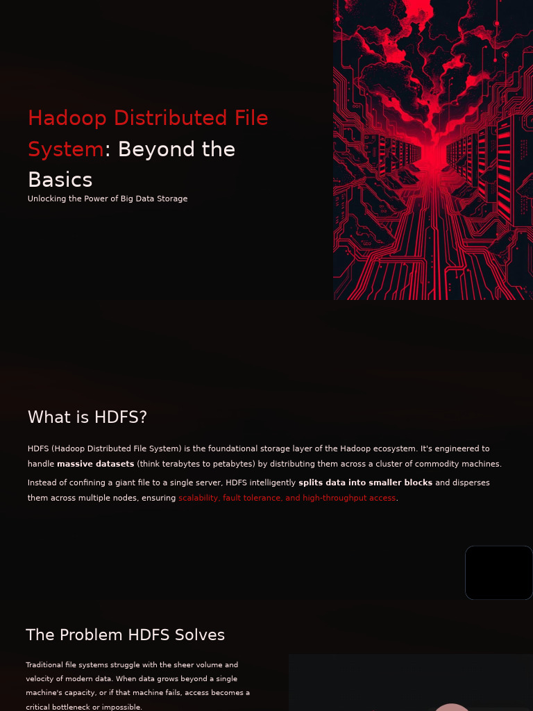 Hadoop Distributed File System Beyond the Basics | PDF | Apache Hadoop ...