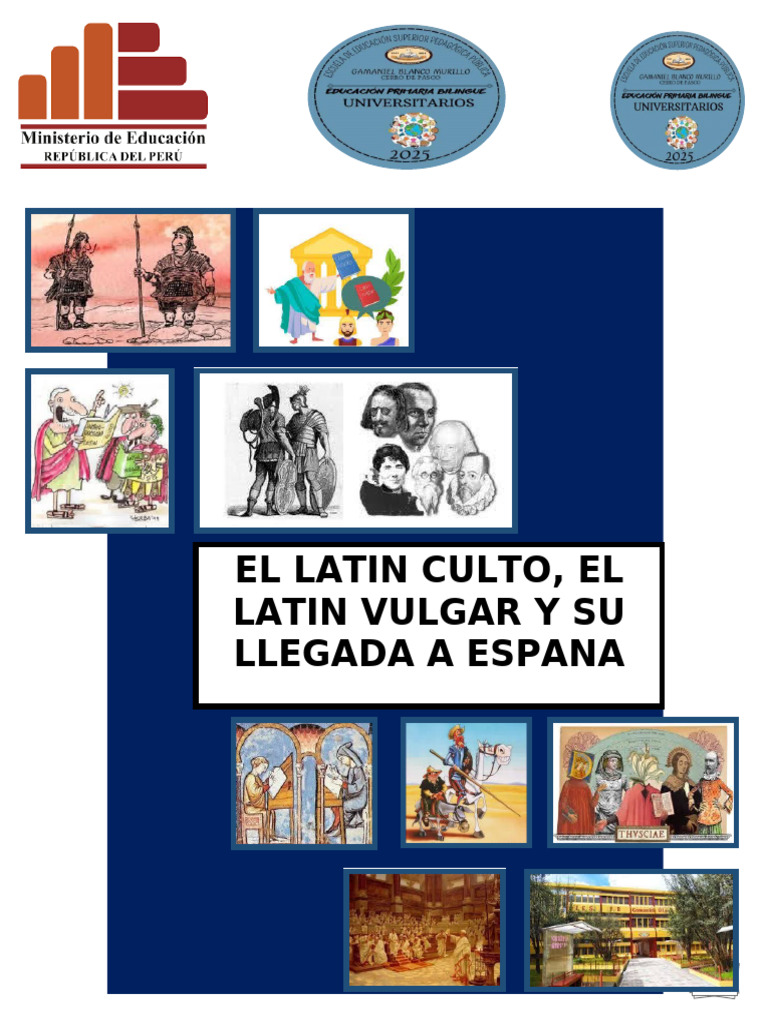 Latín Culto y Vulgar en España | PDF | latín | Lengua española