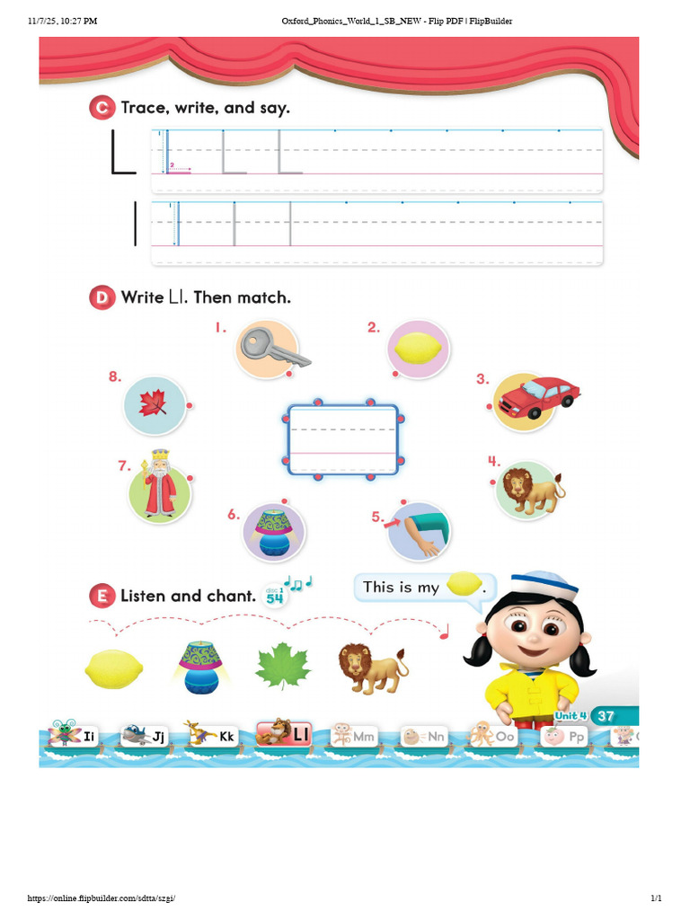 Oxford Phonics World 1 SB NEW - Flip PDF FlipBuilder | PDF