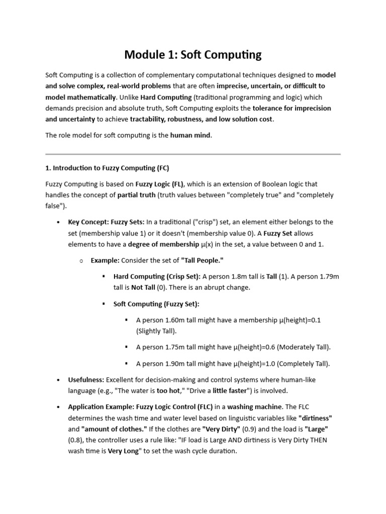 Soft Computing_251006_220705 | PDF | Fuzzy Logic | Applied Mathematics