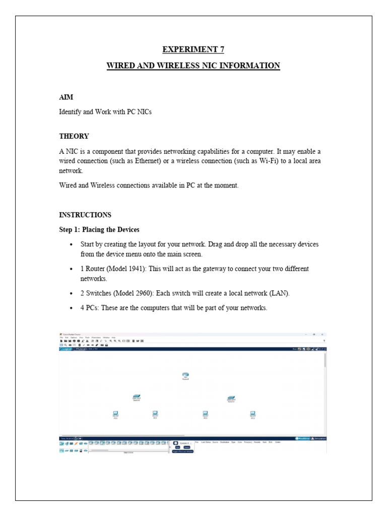 En Prac 7 Shree | PDF | Computer Network | Network Switch