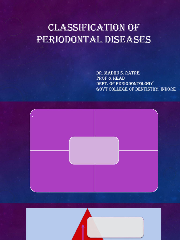 Classification of Periodontitis Overview | PDF | Periodontology ...