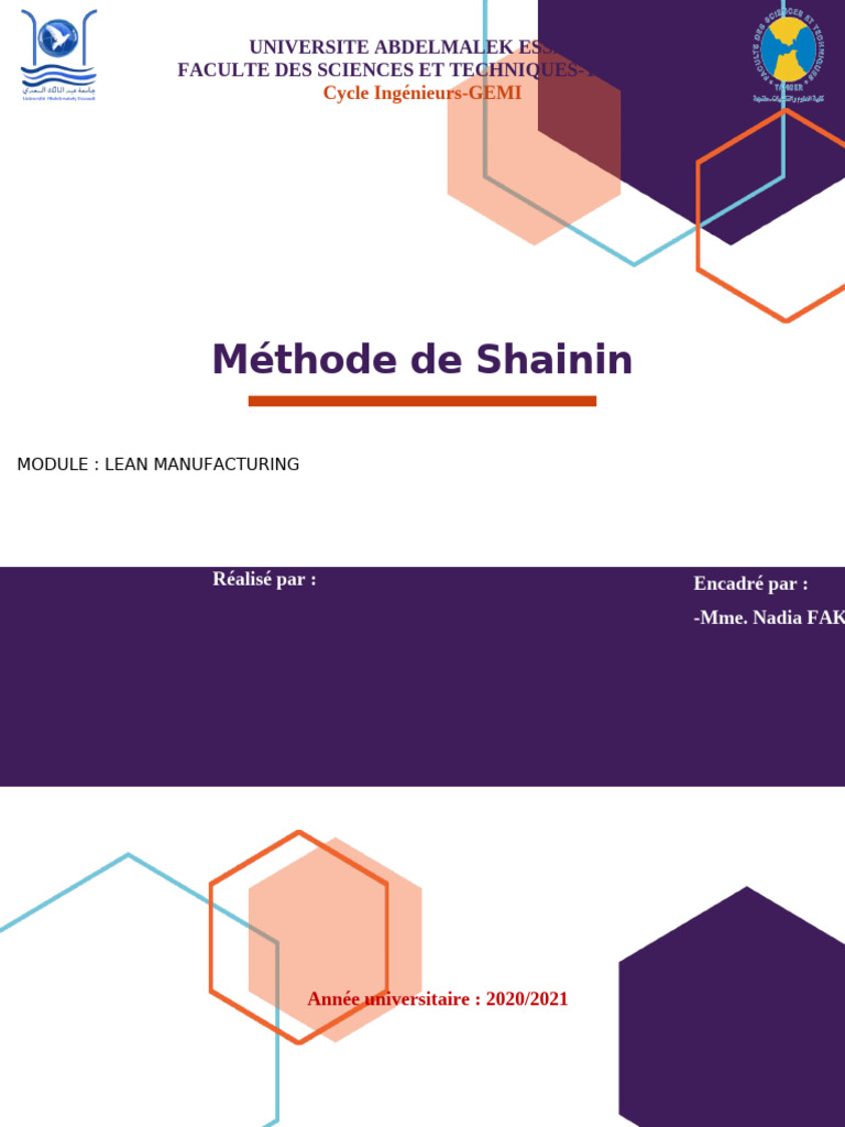 Méthode Shainin en Lean Manufacturing | PDF | Six Sigma | Statistiques