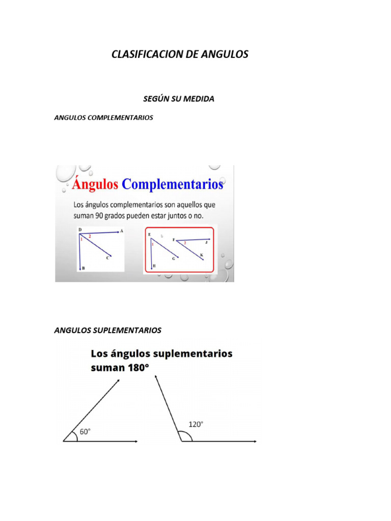 Clasificacion de Angulos 2 Comun | PDF