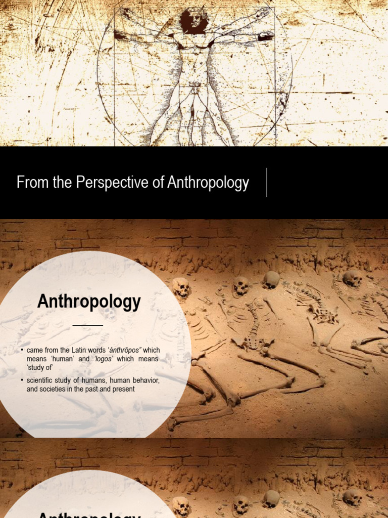 Overview of Anthropology's Subfields | PDF | Anthropology | Biological ...