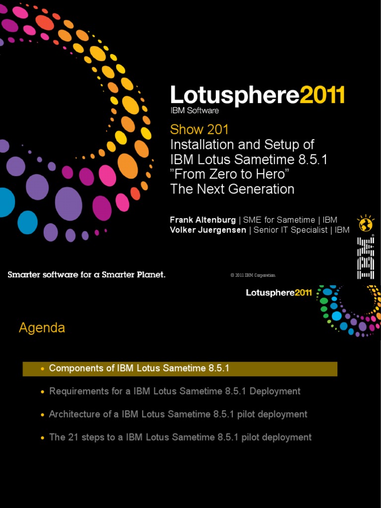 Ibm lotus sametime