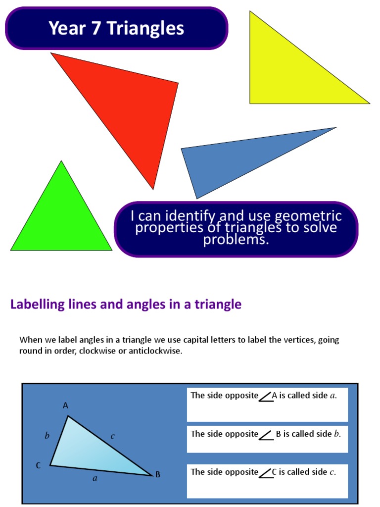 Triangle Quadrilateral | Triangle | Angle