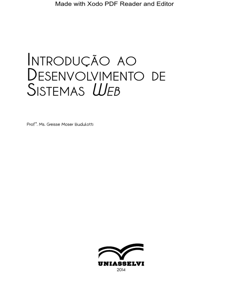 Introdução ao Desenvolvimento Web | PDF | Rede de computadores | Internet
