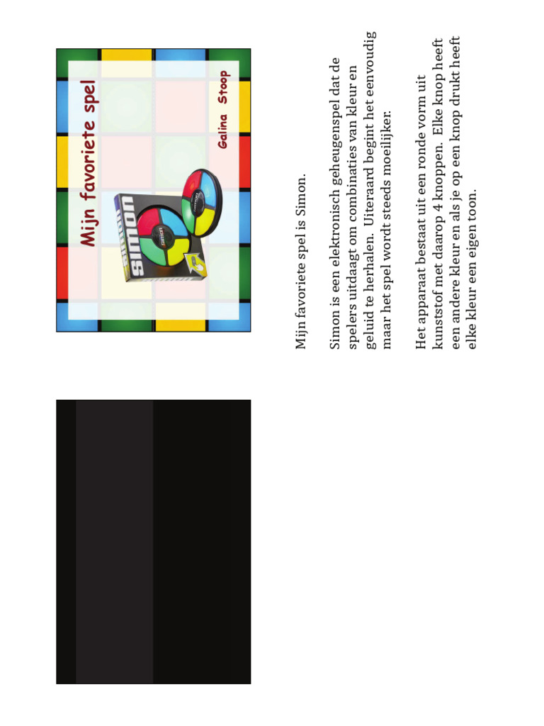Simon Notities A4 2X1 | PDF
