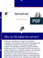 Derivatives: A Physics 100 Tutorial