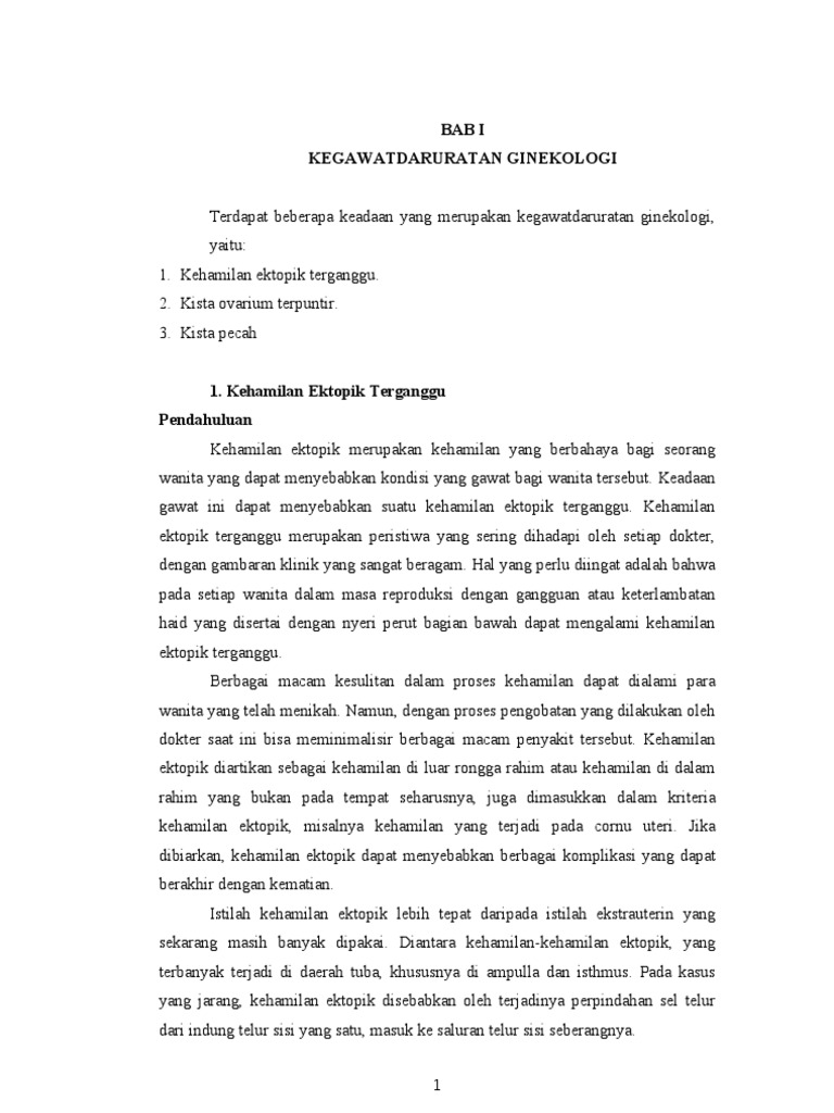 Porto Operasi Kista Pada Indonesia 2020 Plus Cara Atasinya