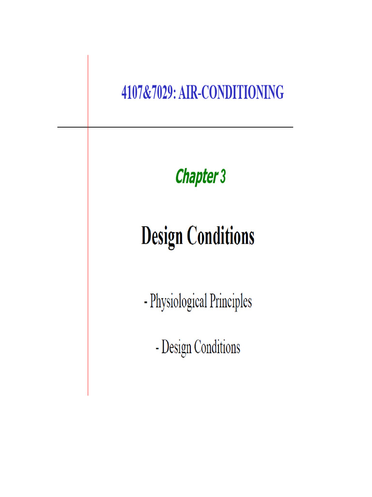 03 - Design Conditions-3 | PDF