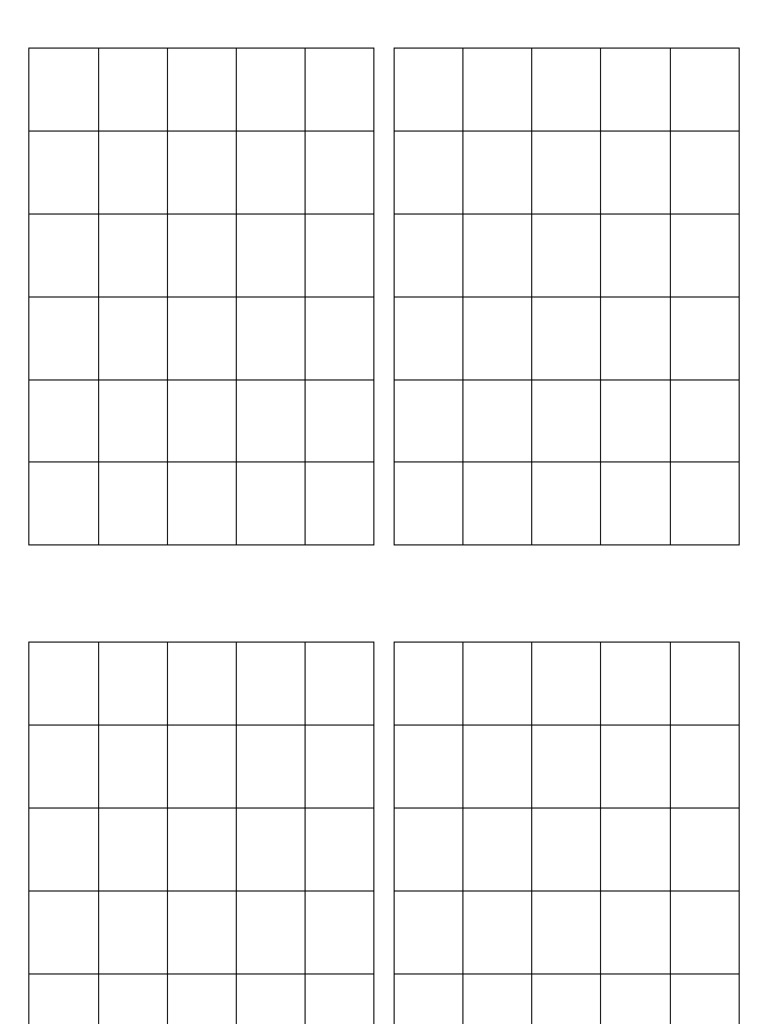 Bingo Cards Fullpage Set2 | PDF