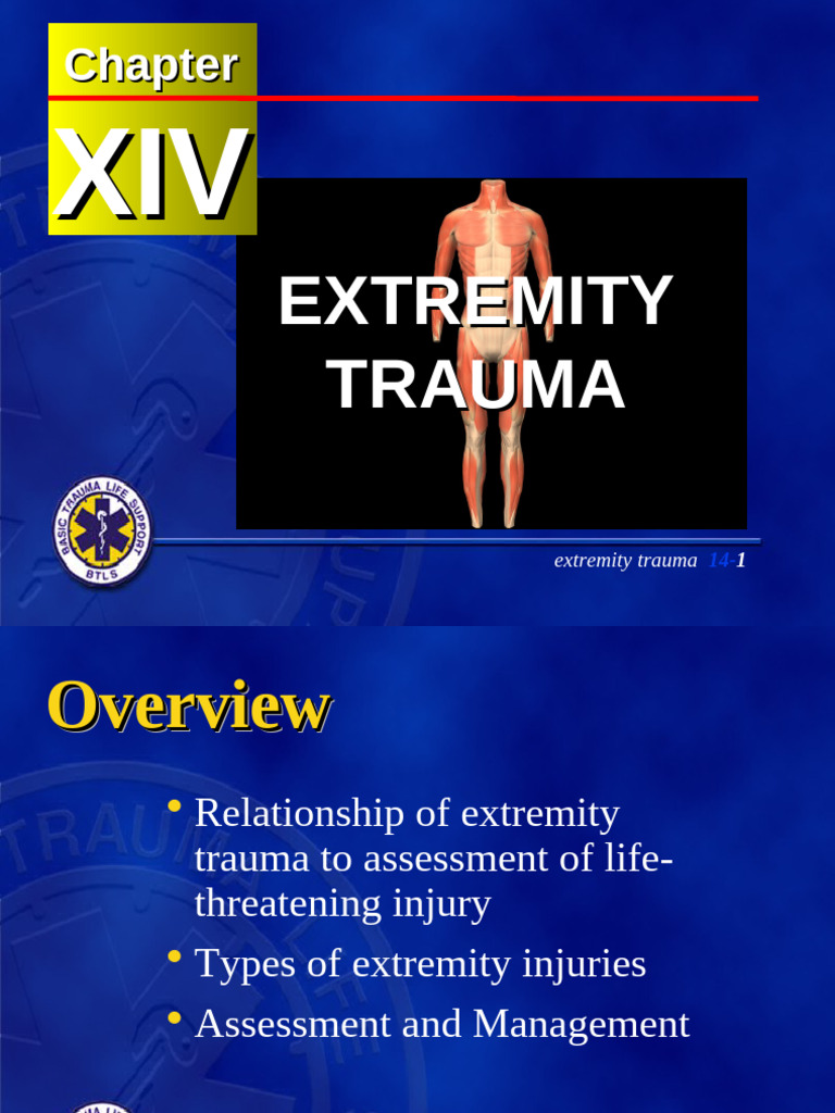 Comprehensive Guide to Extremity Trauma | PDF | Anatomical Terms Of ...