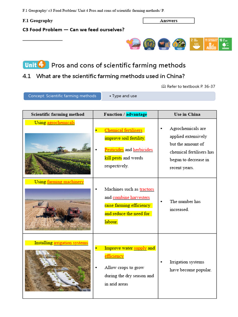 Scientific Farming Methods in China | PDF | Agriculture | Genetically ...