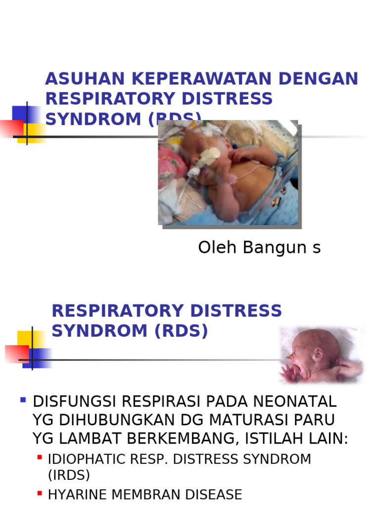 Asuhan Keperawatan RDS pada Neonatus | PDF