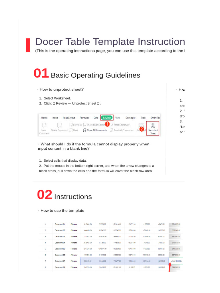 Panduan Penggunaan Template Docer | PDF