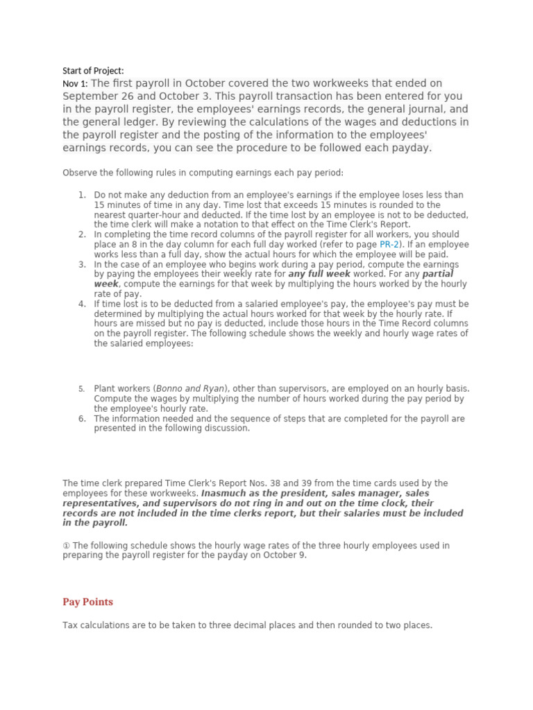 Payroll Processing Guidelines and Procedures | PDF | Payroll Tax | Payroll