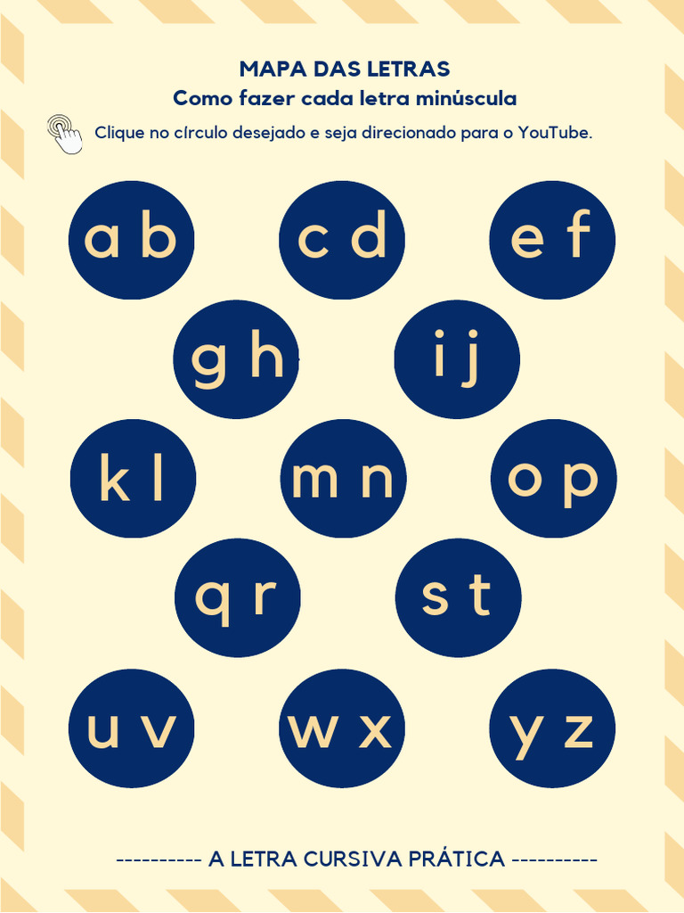 Como Escrever Letras Cursivas | PDF