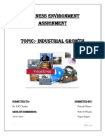 Business Environment Project on Industrial Growth