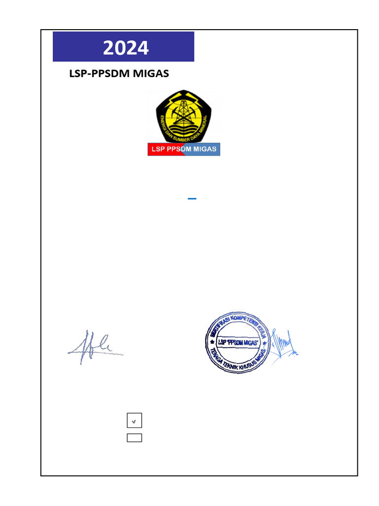 Skema Sertifikasi Juru Las III 2024 | PDF