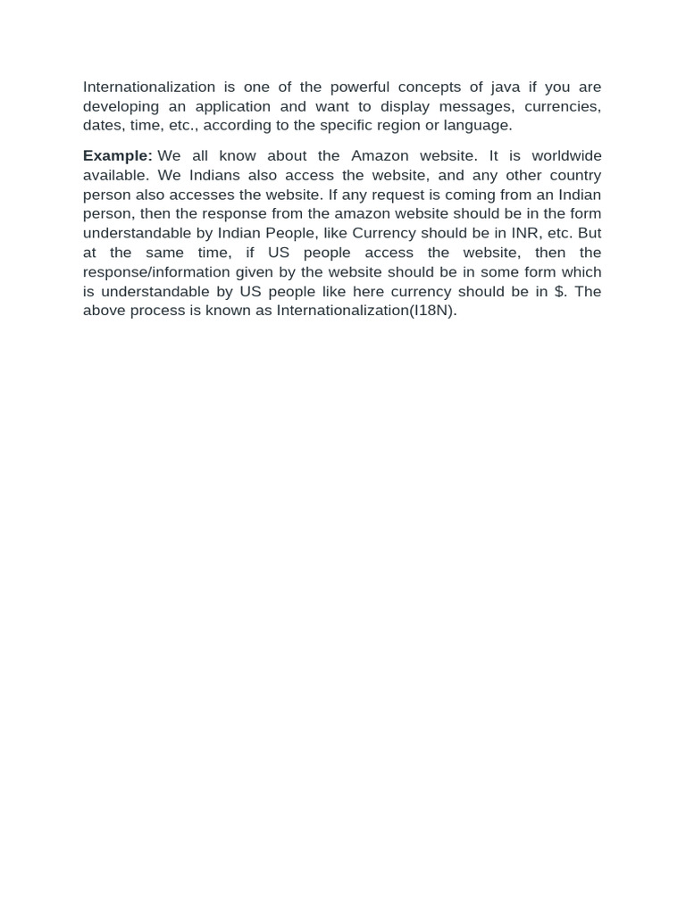 Understanding Java Internationalization | PDF