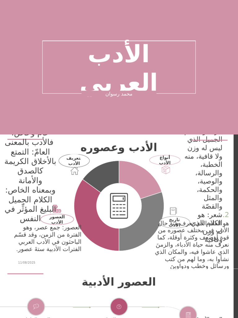الأدب العربي | PDF