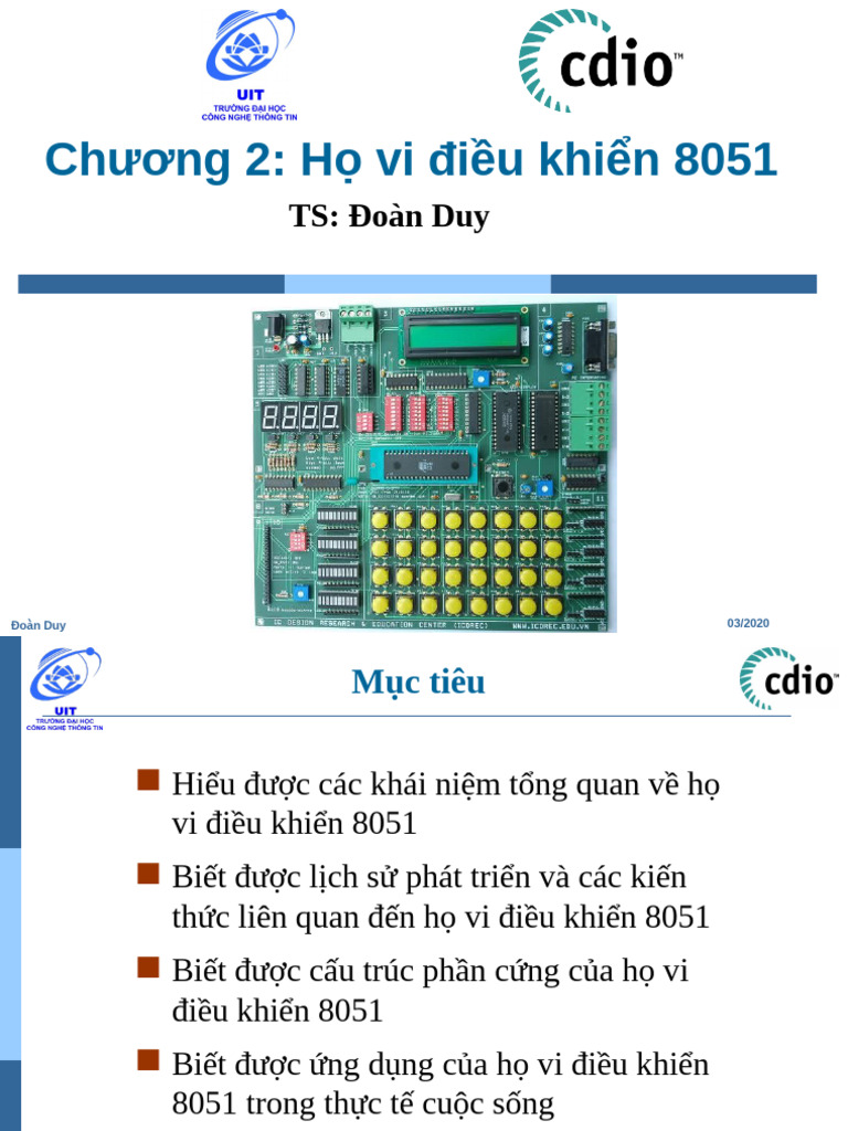 Week2 - Chapter2 - Part1 - Overview of 8051 | PDF
