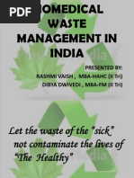 Download Bio Medical Waste Management Ppt Final1 by rashmi123vaish SN94537635 doc pdf
