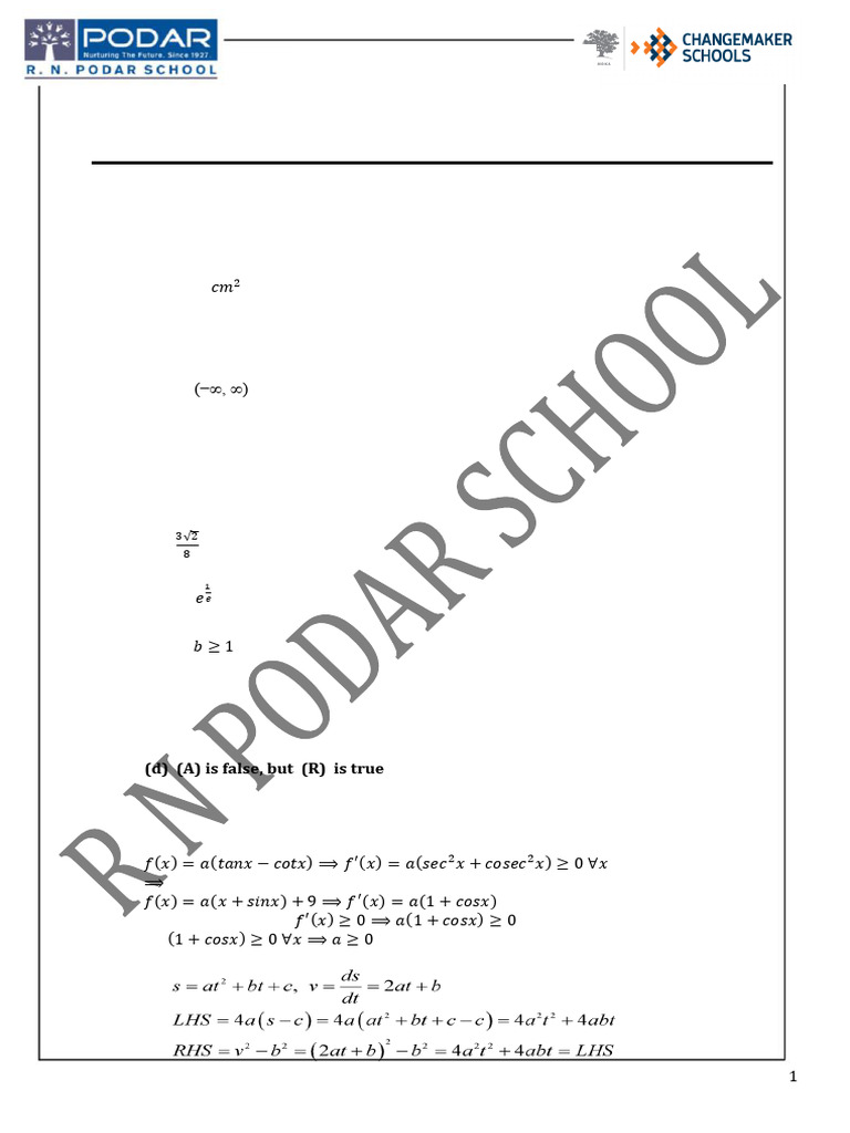 Mathematics Question Bank 2023-2024 | PDF | Euclidean Geometry ...