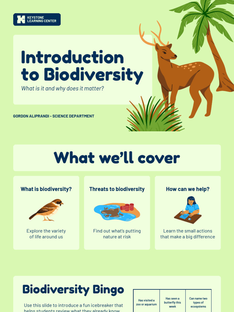 Introduction To Biodiversity Lesson For Middle School | PDF | Coral ...