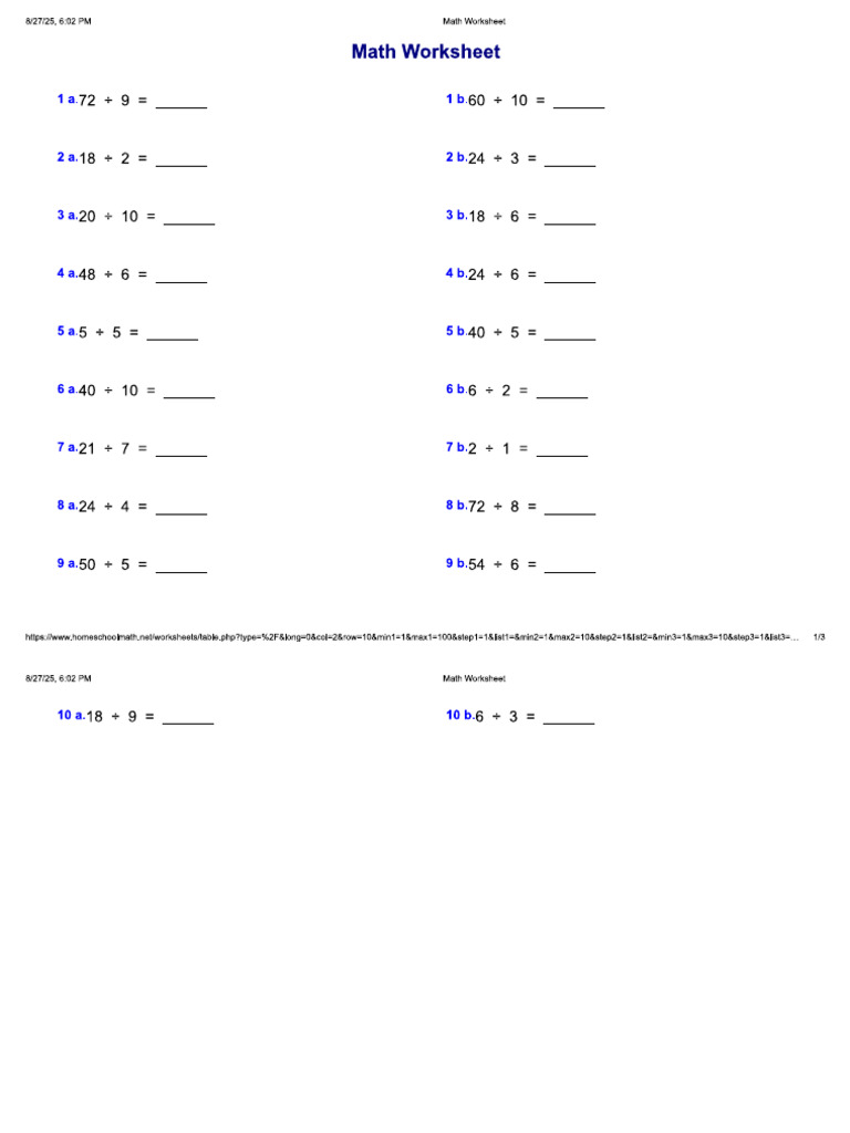 Div 1 | PDF