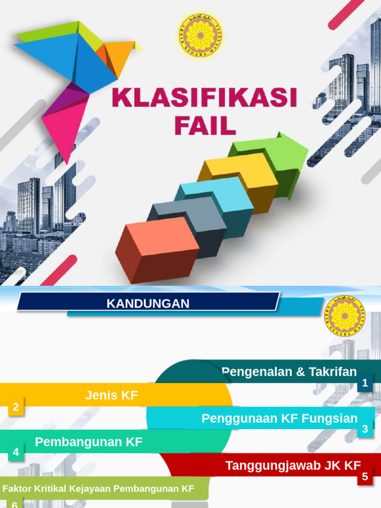 Klasifikasi Fail 2022 | PDF