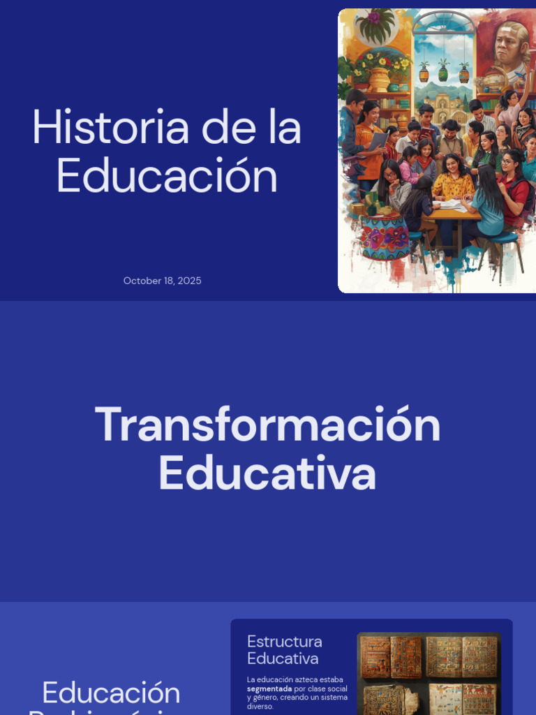 Historia de la Educación en México | PDF | México