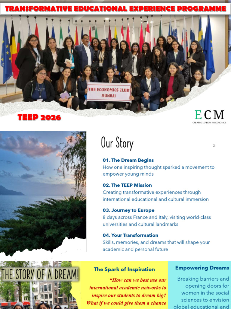 TEEP 2026: Transformative Europe Journey | PDF | Milan | Paris