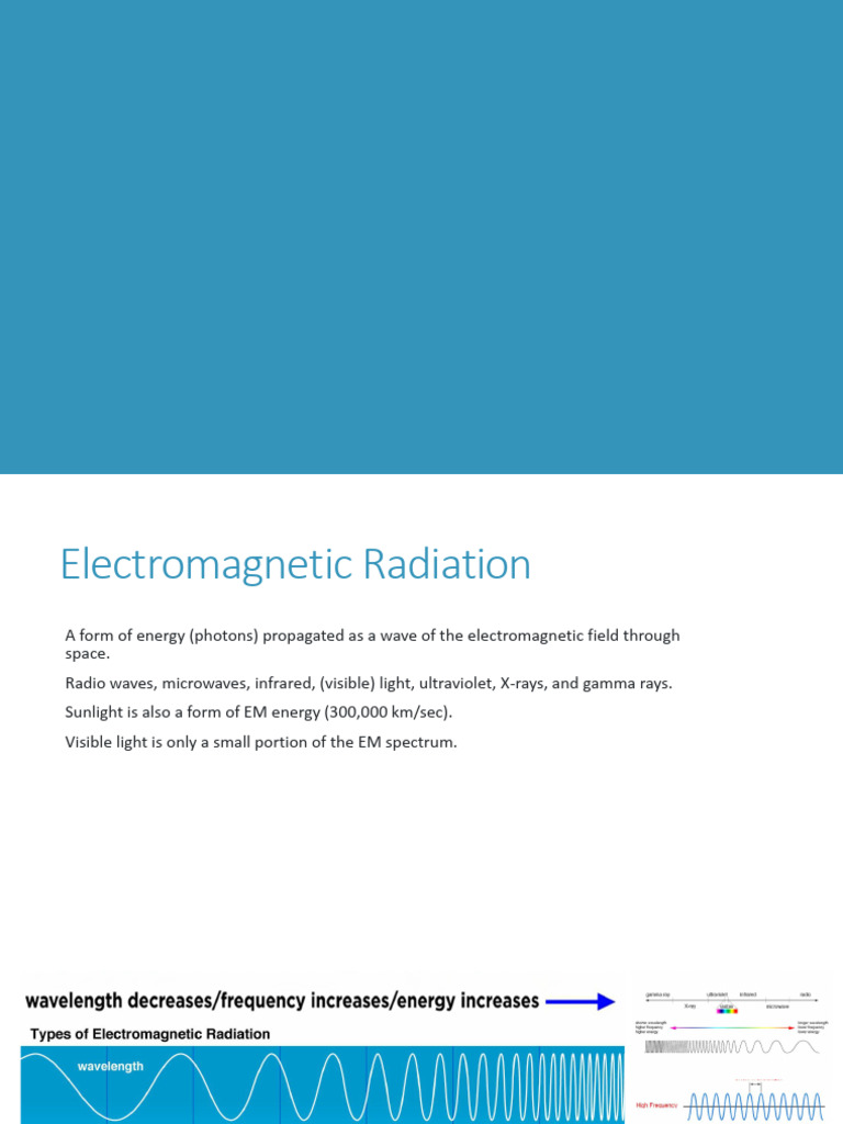 Interaction of EMR | PDF | Electromagnetic Radiation | Scattering
